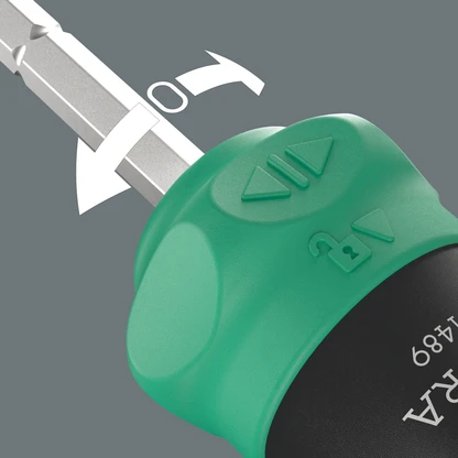 Kraftform Kompakt 27 RA 1 – intuitivní přepínání směru šroubování