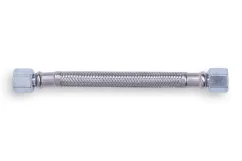 Pleciony przewód ciśnieniowy 160 mm (G 1/4″–G 1/4″), OD 12 mm