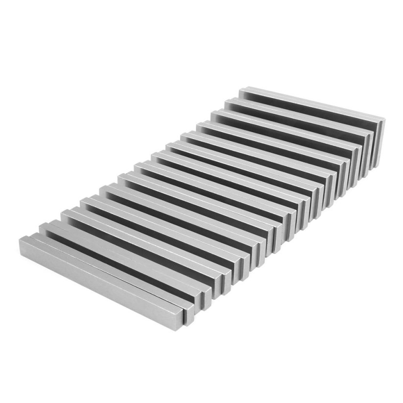 Presné paralelné podložky, dĺžka 150 mm - sada 28 kusov (hr.10 mm)