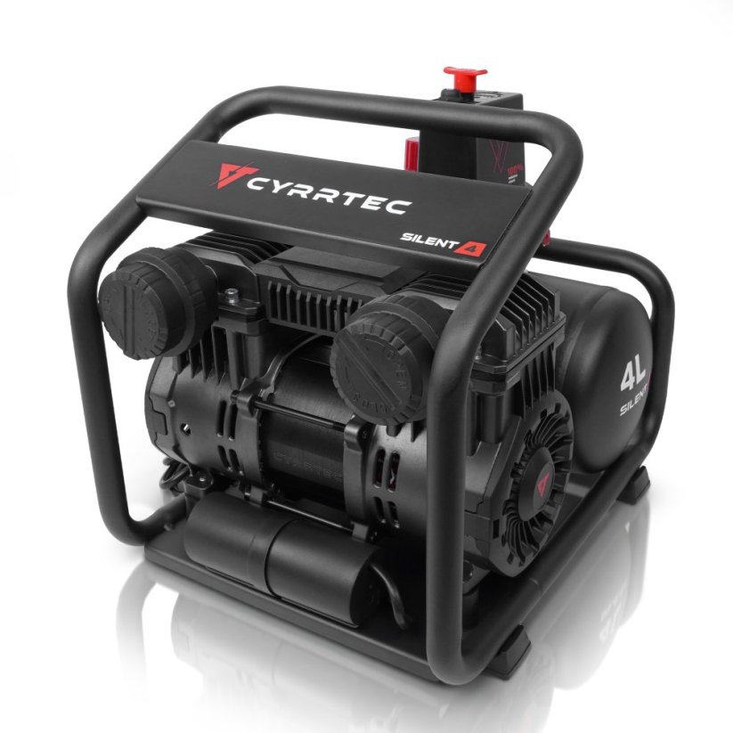 Bezolejový kompresor CYRRTEC SILENT 4, záruka 3 roky