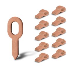 Oczka wyciągające do napawania, zestaw 100 sztuk