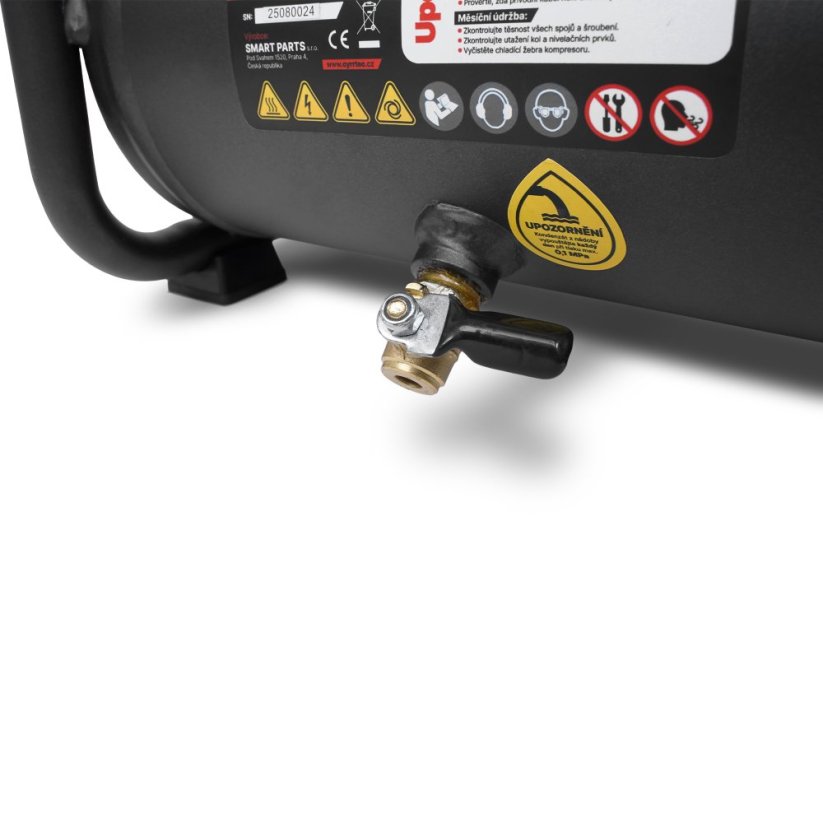 Bezolejový kompresor CYRRTEC SILENT 4, záruka 3 roky