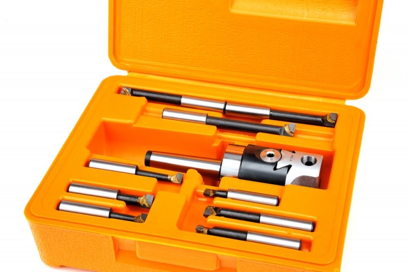Přesná vyvrtávací hlava MK 2, rozsah 10 - 125 mm, 9 nožů
