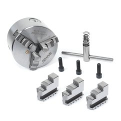Uchwyt samocentrujący K11–100 mm, 3 szczęki, DIN6350