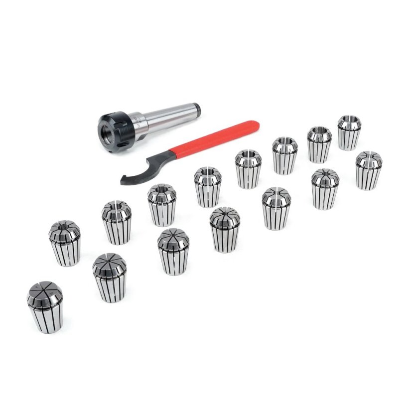 Sada 15ks klieštin 1-16mm, s držiakom ER25, stopka MK3
