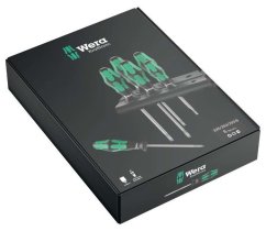 Wkrętaki Wera Kraftform Plus Lasertip seria 300 typ 335/350/355/6 (Zestaw 6 szt. + stojak), 105622