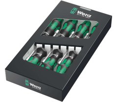 Wkrętaki nasadowe Wera Kraftform Plus typ 395 HO/7 (Zestaw 7 szt.), 029510