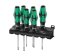 Skrutkovače Wera Kraftform Plus Lasertip rad 300 typ 335/350/355/6 (Sada 6 dielov + stojan), 105622