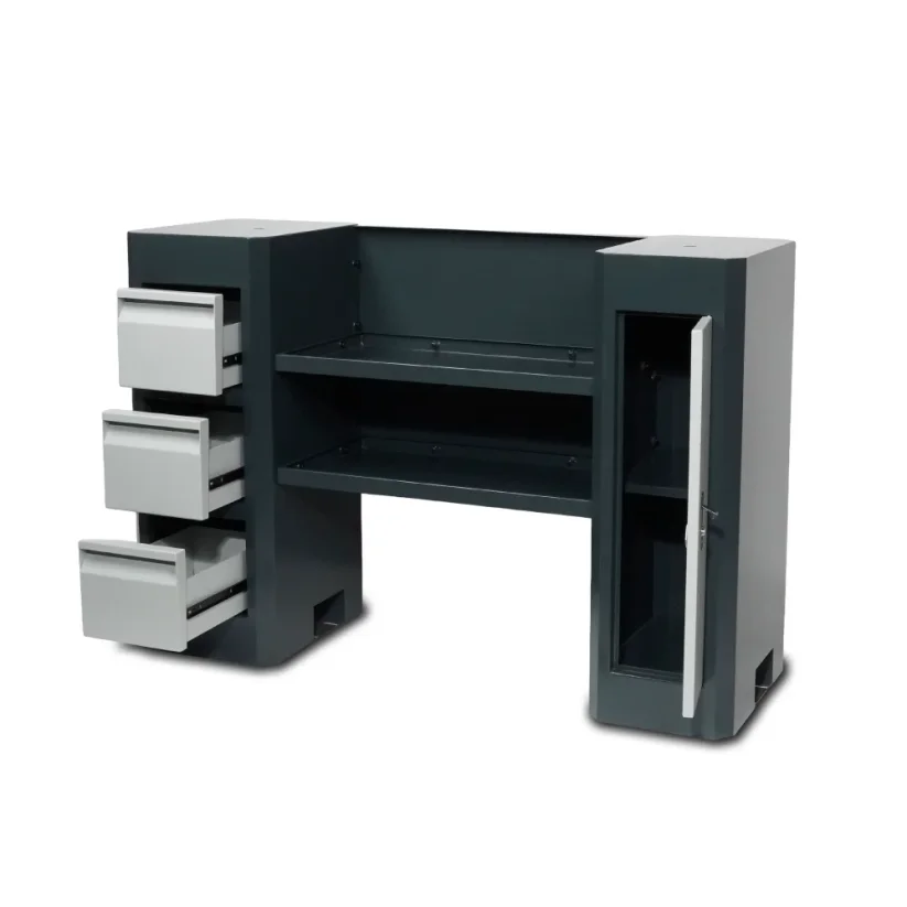 Podstavec se šuplíky a policemi pro soustruh Profiturn 2560 V3 & 2865