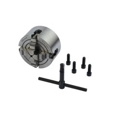 Nesústredné skľučovadlo pre sústruh K72-100mm, 4 čeľuste, DIN6350