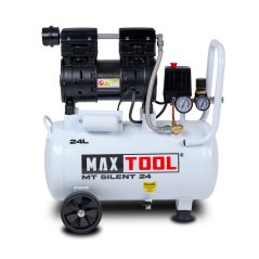 Bezolejový kompresor MAXTOOL MT SILENT 24 - 750W, záruka 3 roky