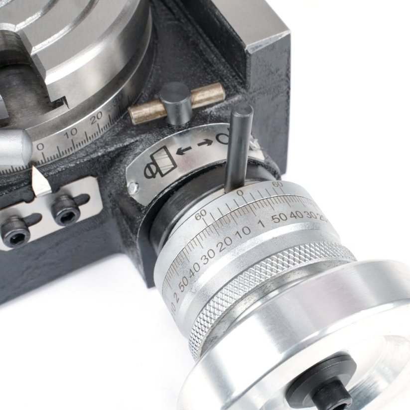 Horizontálny / vertikálny otočný stôl - 100 mm