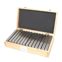 Presné paralelné podložky, dĺžka 150 mm - sada 28 kusov (hr.10 mm)
