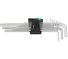 Klucze imbusowe Wera 950/9 Hex-Plus 1 chromowane (Zestaw 9 szt.), 022087