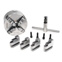 Samostrediace skľučovadlo K12-125mm, 4 čeľuste, DIN6350