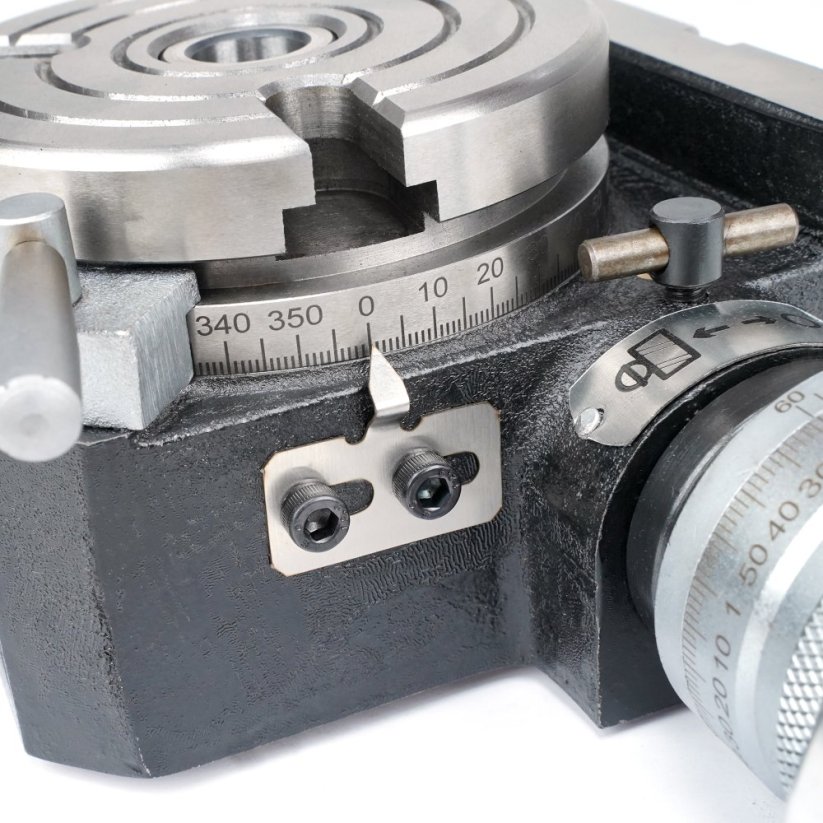 Horizontálny / vertikálny otočný stôl - 100 mm