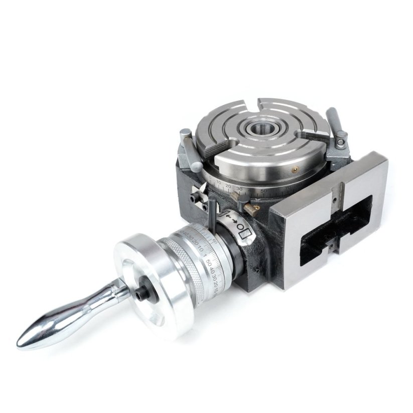 Horizontálny / vertikálny otočný stôl - 100 mm