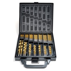 Duży zestaw wierteł HSS 1–10 mm, 99 sztuk