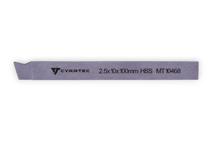 Náhradný plátok z HSS – 2,5 × 10 × 100 mm