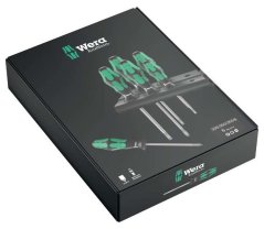 Wkrętaki Wera Kraftform Plus Lasertip seria 300 typ 335/350/355/6 (Zestaw 6 szt. + stojak), 105622