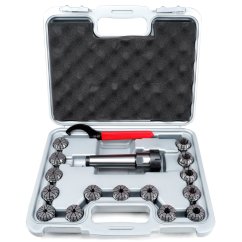 Sada 15ks kleštin 1-16mm, s držákem ER32, stopka MK 4