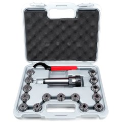 Sada 15ks kleštin 1-16mm, s držákem ER32, stopka MK 4