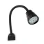 Maszynowa lampa LED z elastycznym ramieniem i podstawą śrubową, 230 V