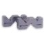 Pryzmy z trzema rowkami, 50,5 mm – zestaw 2 szt.