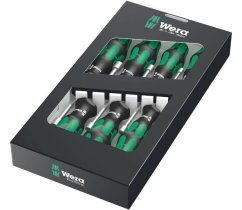 Wkrętaki nasadowe Wera Kraftform Plus typ 395 HO/7 (Zestaw 7 szt.), 029510
