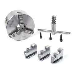 Uchwyt samocentrujący K11–125 mm, 3 szczęki, DIN6350