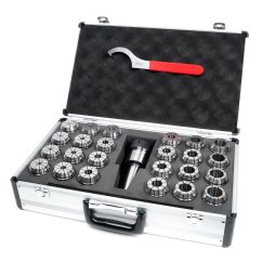 Velká sada 24 ks kleštin 2-26 mm, s držákem ER 40, stopka MK 4