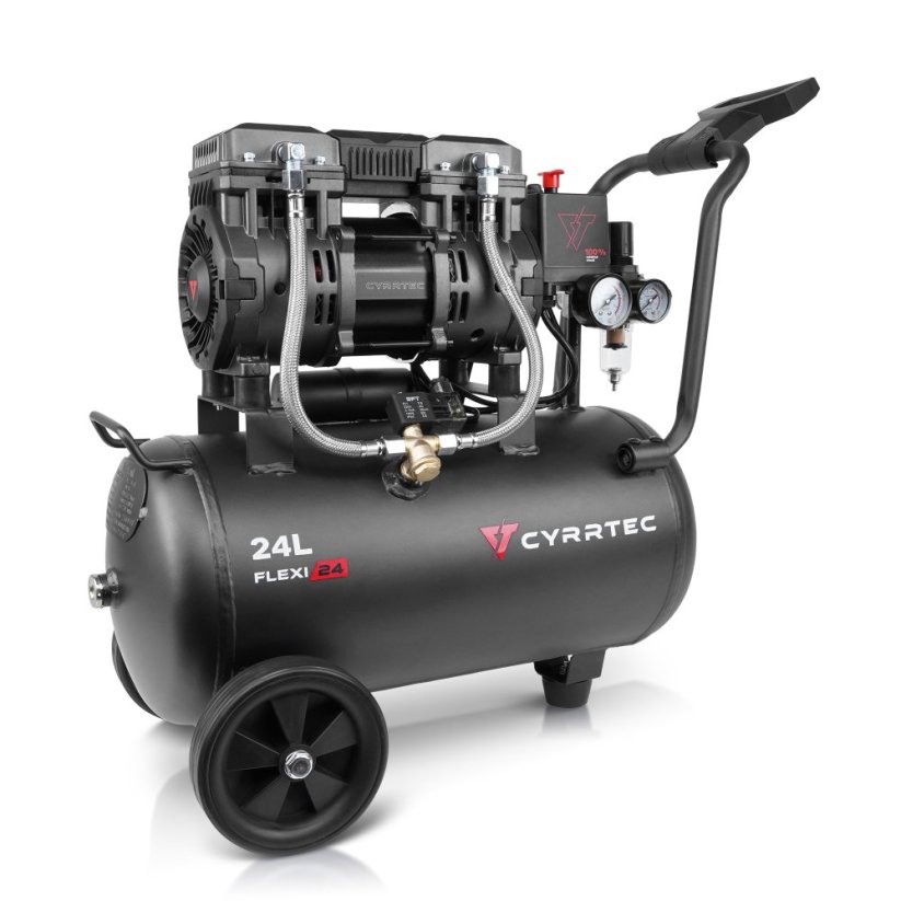 Bezolejový kompresor CYRRTEC FLEXI 24, záruka 3 roky
