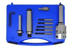 Malá precízna vyvrtávacia hlava – sada s flycutterom, MK2/MK3, rozsah 9–58 mm, 5 nožov