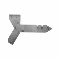 Univerzální měrka na broušení závitových nožů a vrtáků