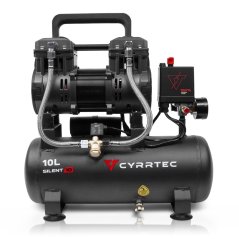 Kompresor bezolejowy CYRRTEC SILENT 10, 3 lata gwarancji
