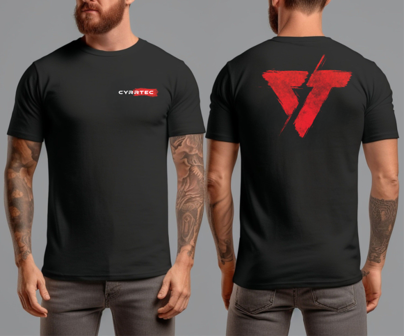 Tričko CYRRTEC - černé
