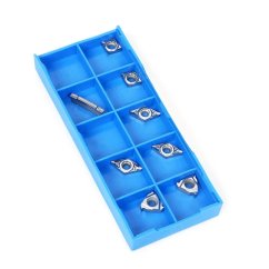 Náhradní břitové destičky na hliník pro sadu nožů 10*10mm (MT10039), sada 8 ks