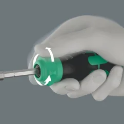 WERA ráčnový šroubovák s teleskopickou čepelí a zásobníkem bitů Kraftform Kompakt 28 RA PH/PZ/TORX®/plochý 6dílný, s pouzdrem, 051520