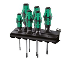 Šroubováky Wera Kraftform Plus 367/6 Rack (Sada 6 ks Torx), 028062