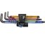 Zástrčné kľúče Wera inbus 950/9 Hex-Plus Multicolour HF 1, BlackLaser s pridržiavacou funkciou (Sada 9 dielov) 022210