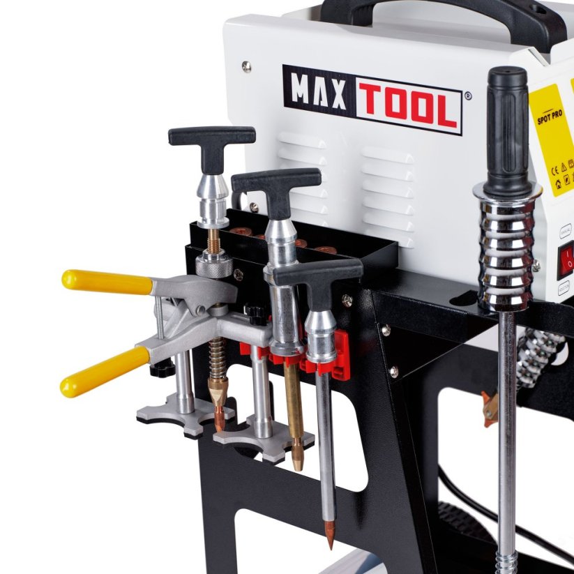 Zgrzewarka punktowa MAXTOOL MT SPOT 3900 z wózkiem i akcesoriami, zestaw Medium