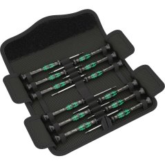 Skrutkovače pre elektroniku Kraftform Micro 12 Universal 1 (Sada 12 dielov), 073675