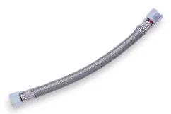 Pleciony przewód ciśnieniowy 245 mm (G 1/4″–G 1/4″), OD 12 mm