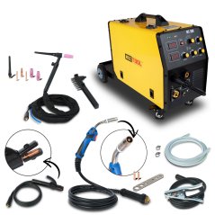 Spawarka inwertorowa MT300 – MIG, TIG, MMA 3w1, palnik TIG gratis