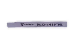 Náhradný plátok z HSS – 2 × 8 × 80 mm
