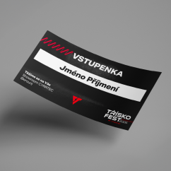 Vstupenka Třískofest 30. května 2026