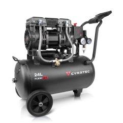 Bezolejový kompresor CYRRTEC FLEXI 24, záruka 3 roky