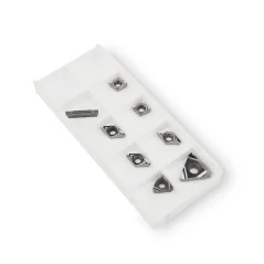 Zapasowe płytki skrawające do aluminium do zestawu noży 12×12 mm (MT10040), zestaw 8 szt.