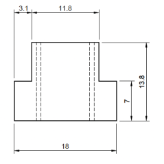 Nakrętka T – T12, gwint M10