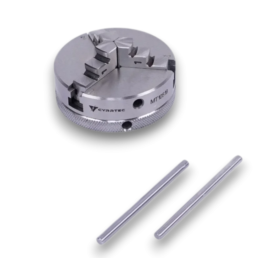 Samocentrujący uchwyt tokarski 3-szczękowy Ø 65 mm – M14 × 1